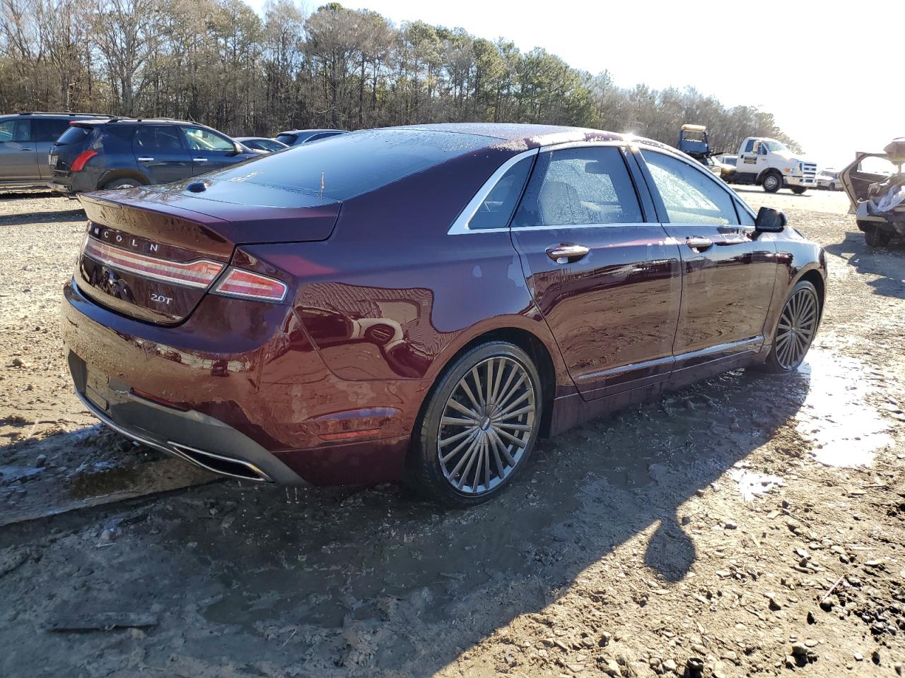 2017 Lincoln MKZ VIN 3LN6L5E98HR649557 Copart auction photo, all over damage thumbnail 3