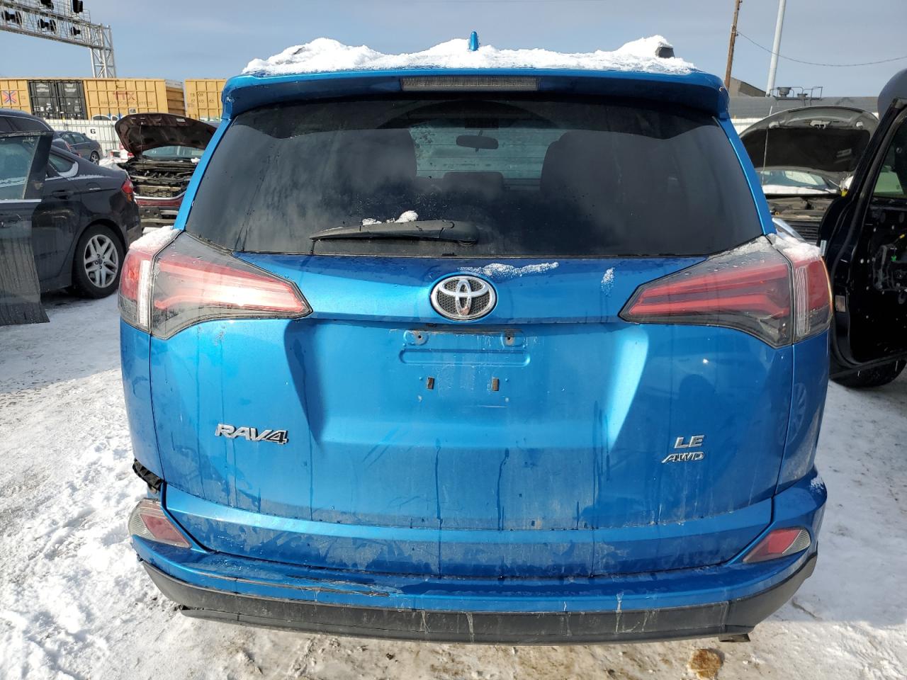 2016 Toyota RAV 4 VIN 2T3BFREV4GW532034 Copart auction photo, all over damage thumbnail 6