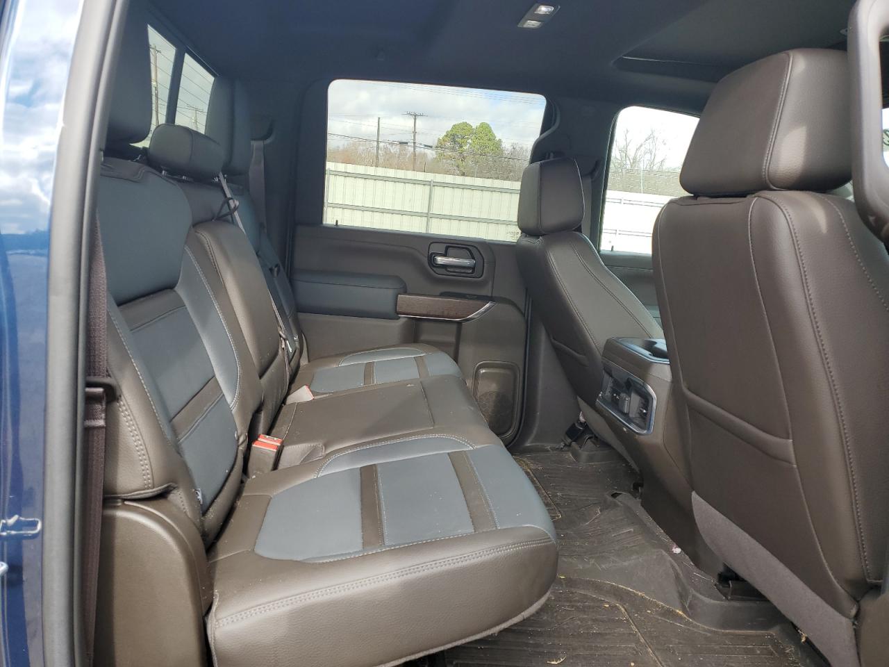 2022 GMC Sierra VIN 1GT49REY1NF259286 Copart auction photo, side / front end damage thumbnail 10