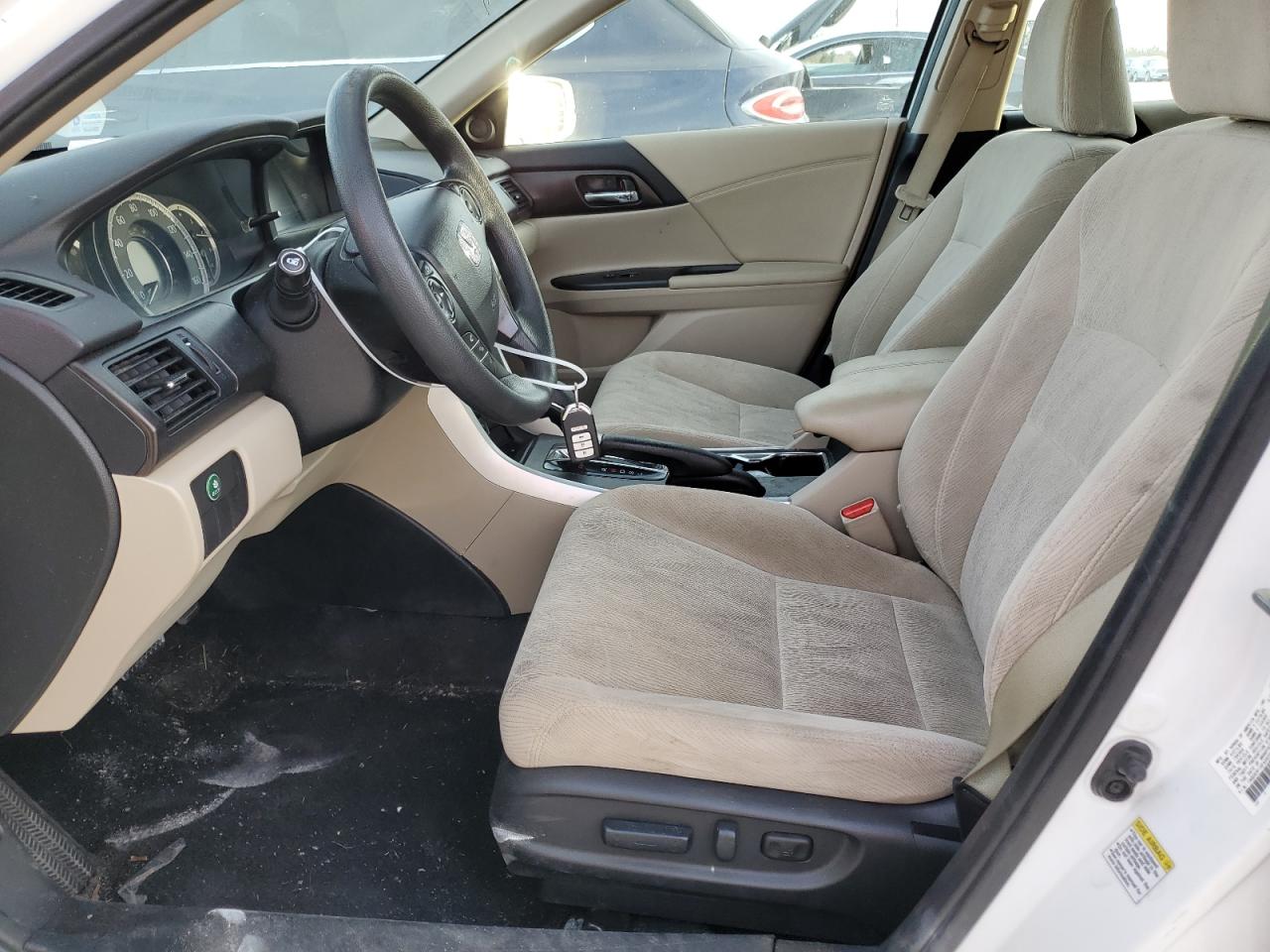 2015 Honda Accord VIN 1HGCR2F7XFA082908 Copart auction photo, water/flood damage thumbnail 7