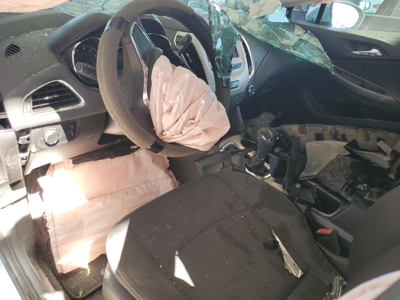 2017 Chevrolet Cruze VIN 1G1BC5SM0H7174093 Copart auction photo, front end damage thumbnail 8