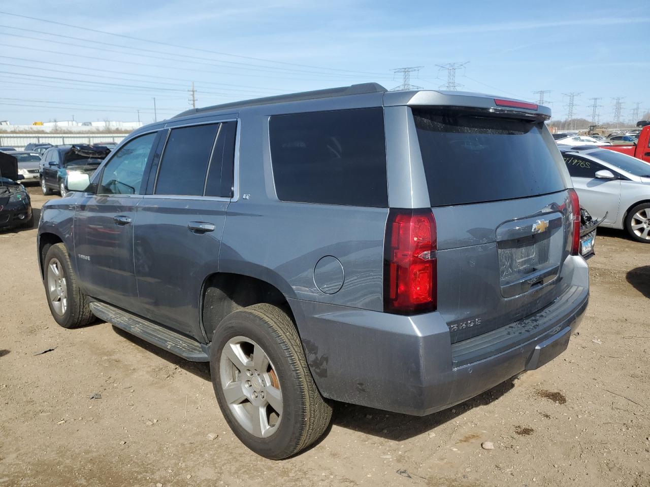 2019 Chevrolet Tahoe VIN 1GNSKBKC7KR191217 Copart auction photo, undercarriage / side damage thumbnail 2