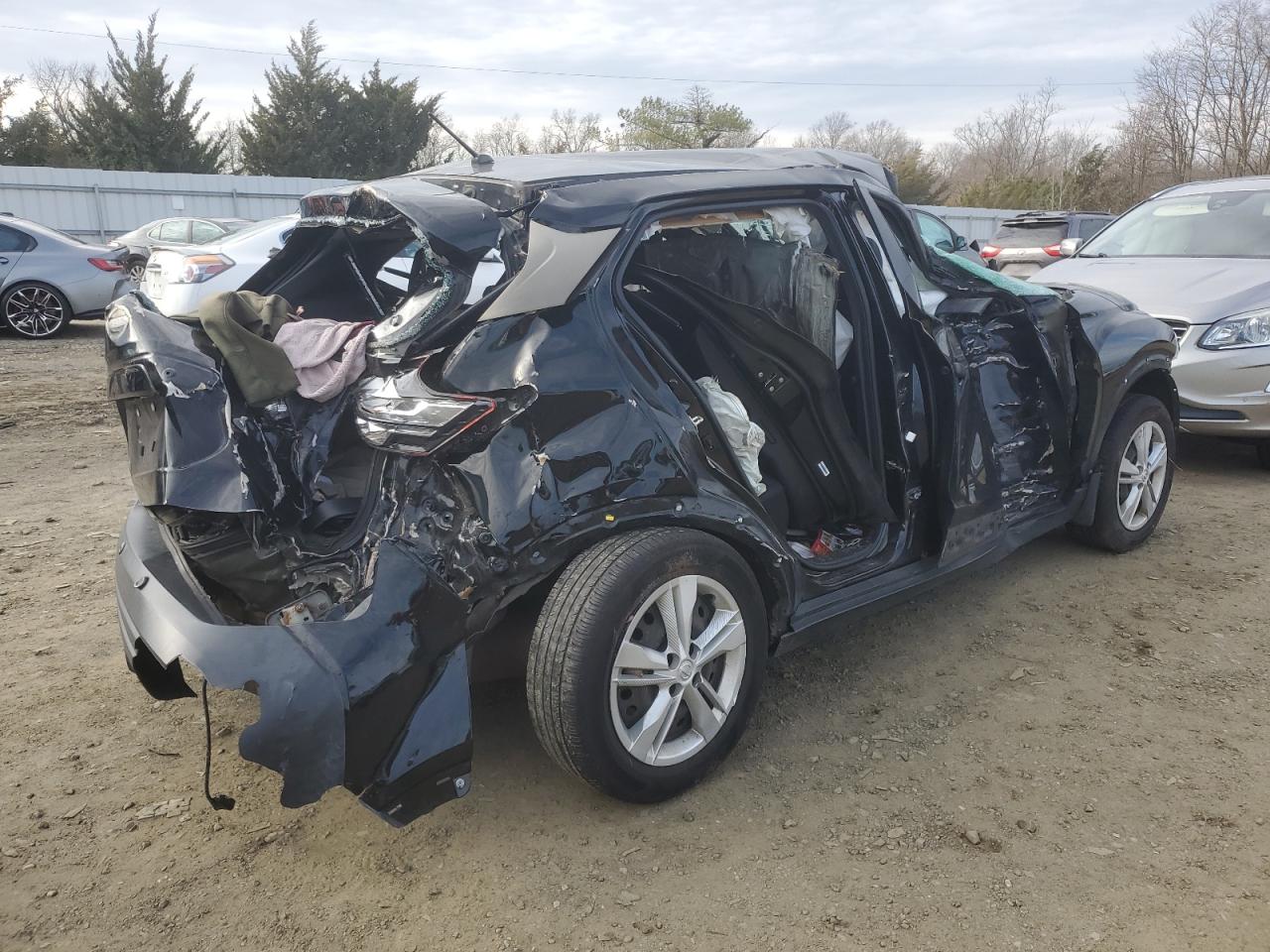 2020 Nissan Kicks VIN 3N1CP5BV5LL515634 Copart auction photo, all over damage thumbnail 3
