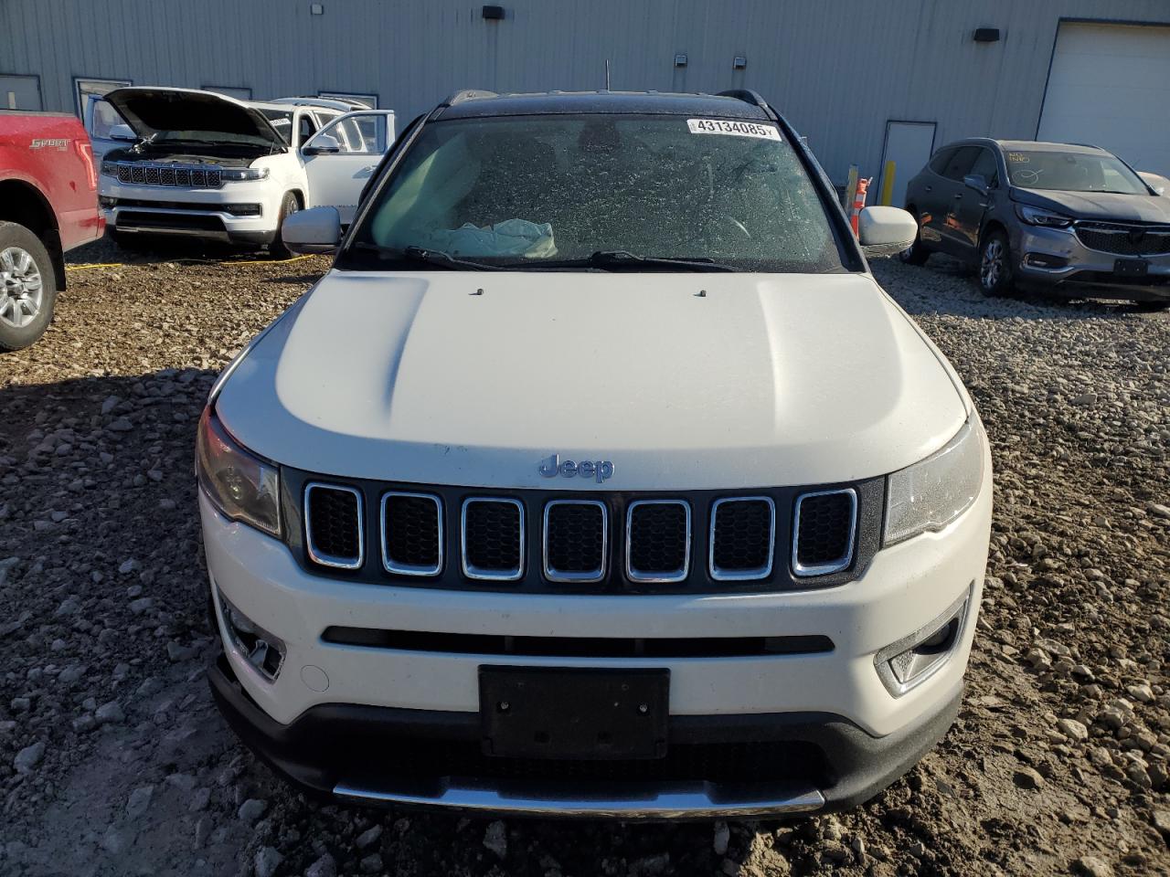 2018 Jeep Compass VIN 3C4NJDCBXJT482472 Copart auction photo, side / all over damage thumbnail 5