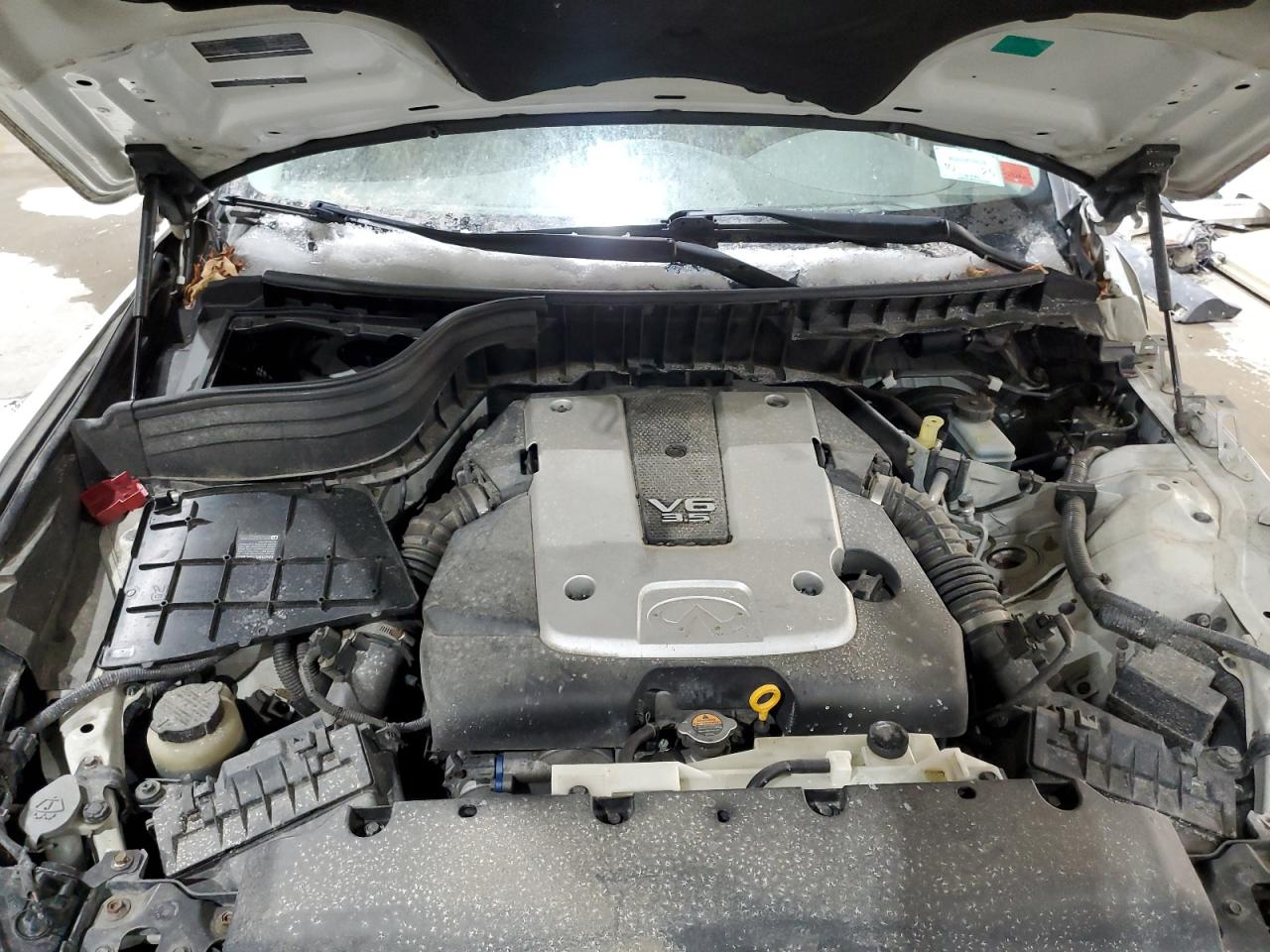 2010 Infiniti EX VIN JN1AJ0HR8AM750733 Copart auction photo, side / front end damage thumbnail 12