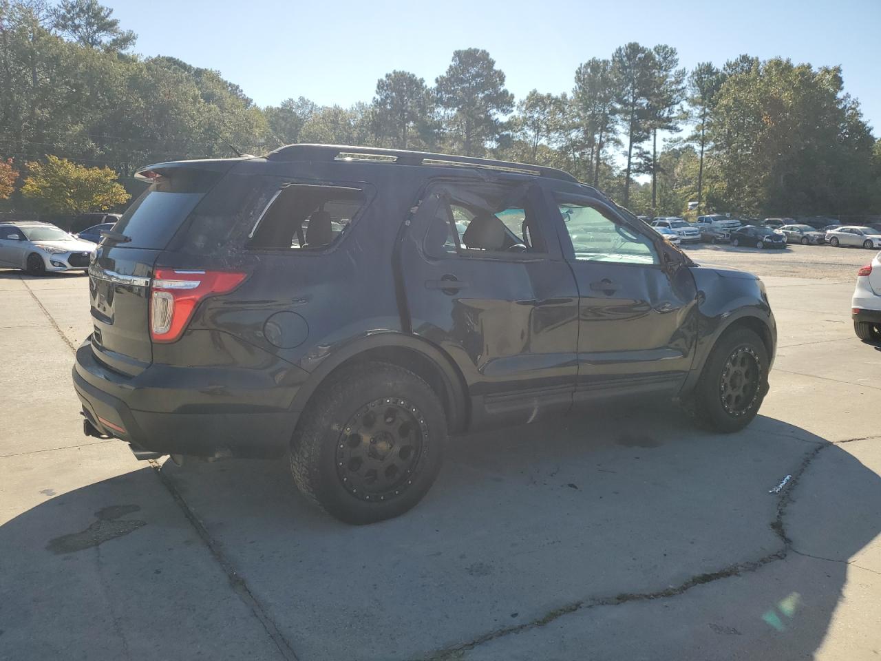 2013 Ford Explorer VIN 1FM5K8B87DGC56159 Copart auction photo, side damage thumbnail 3