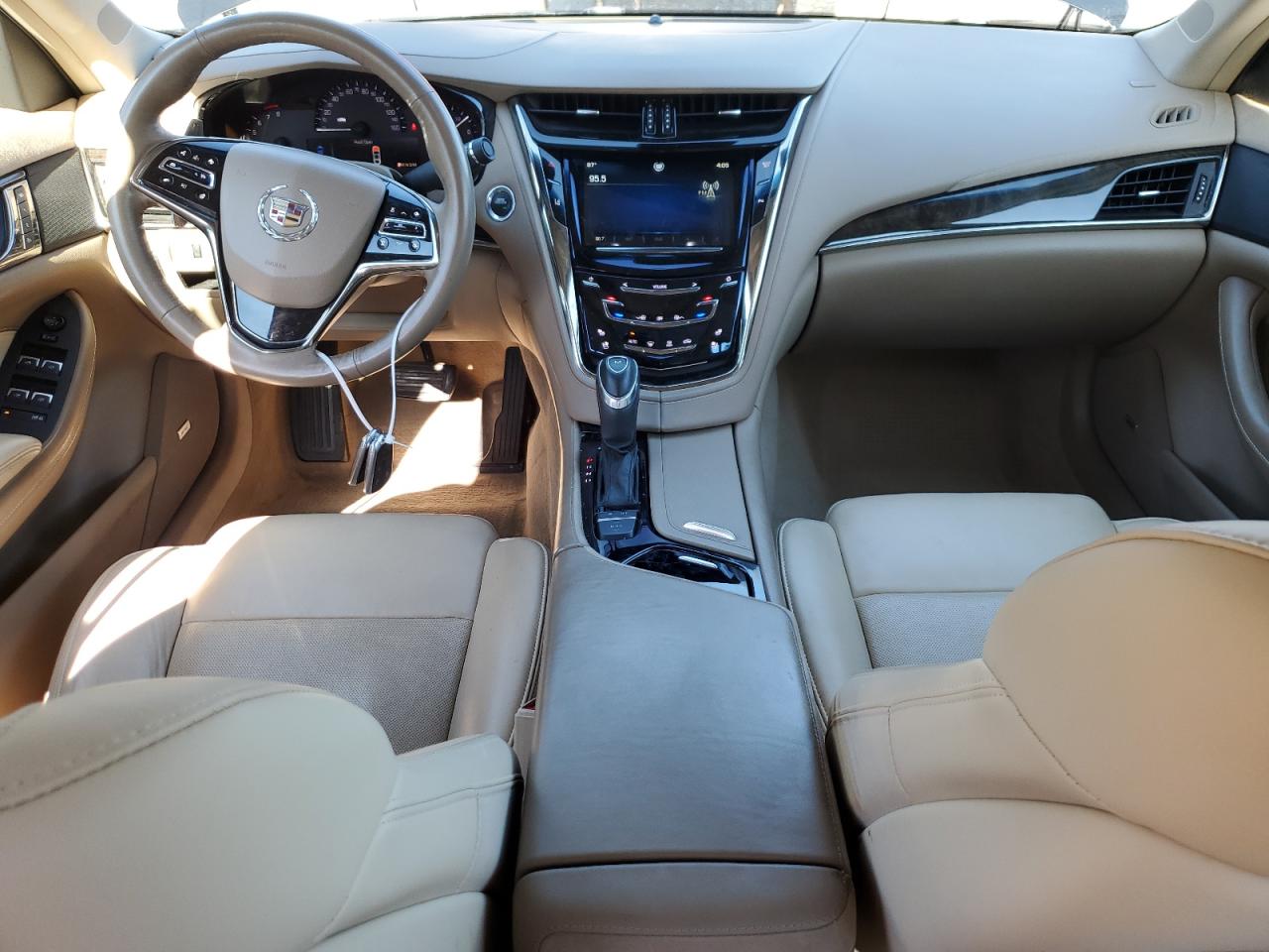 2014 Cadillac CTS VIN 1G6AR5S34E0165798 Copart auction photo, all over damage thumbnail 8