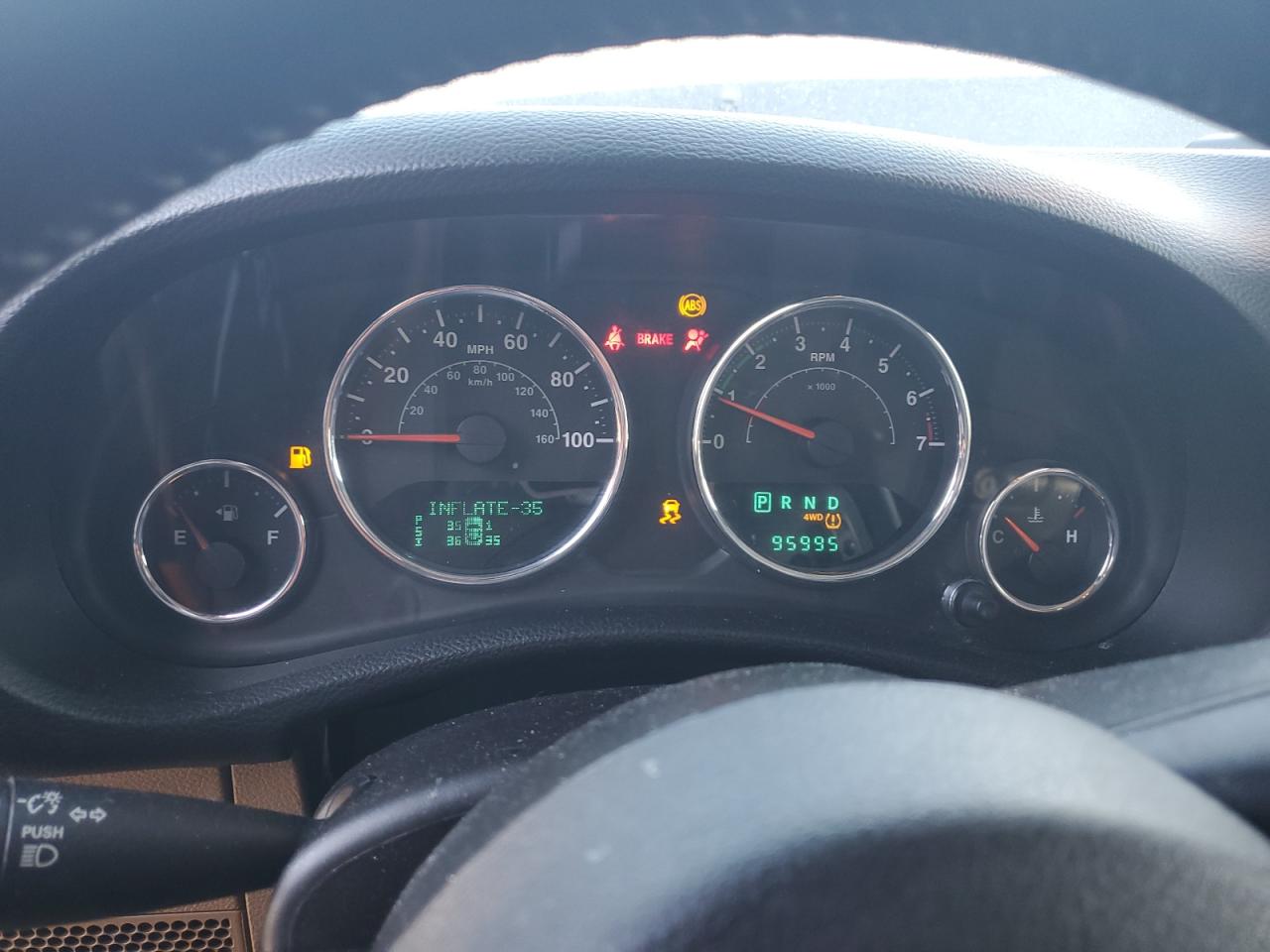 2014 Jeep Wrangler VIN 1C4BJWEG4EL129167 Copart auction photo, front end damage thumbnail 9