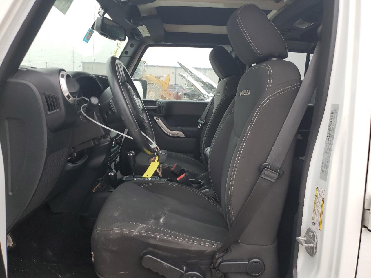 2016 Jeep Wrangler VIN 1C4BJWEG8GL143348 Copart auction photo, side damage thumbnail 7