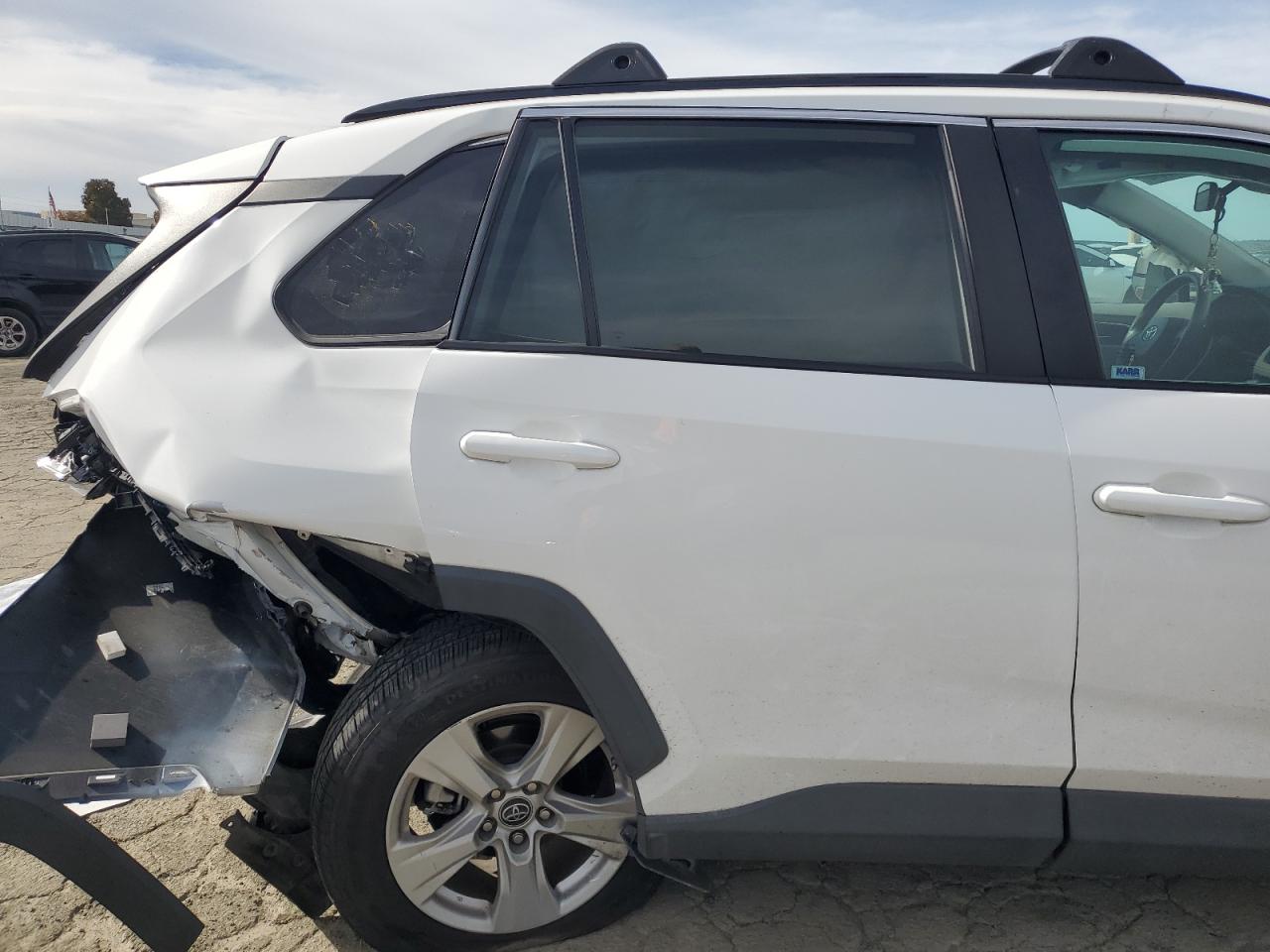 2019 Toyota RAV 4 VIN 2T3W1RFV7KW046552 Copart auction photo, rear end damage thumbnail 10
