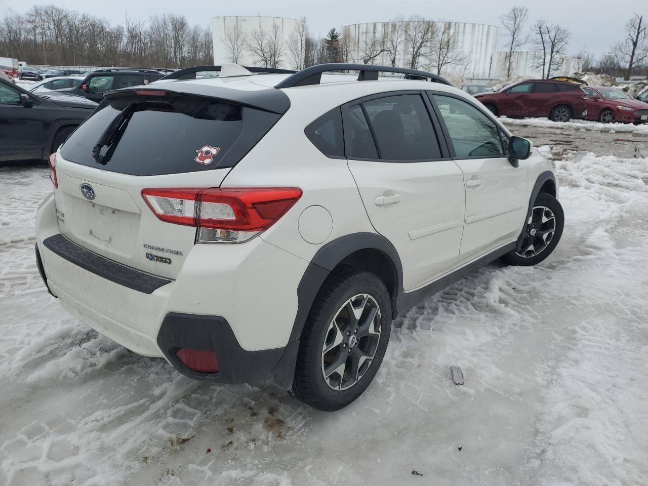 2018 Subaru XV VIN JF2GTACC3JH317535 Copart auction photo, side damage thumbnail 3