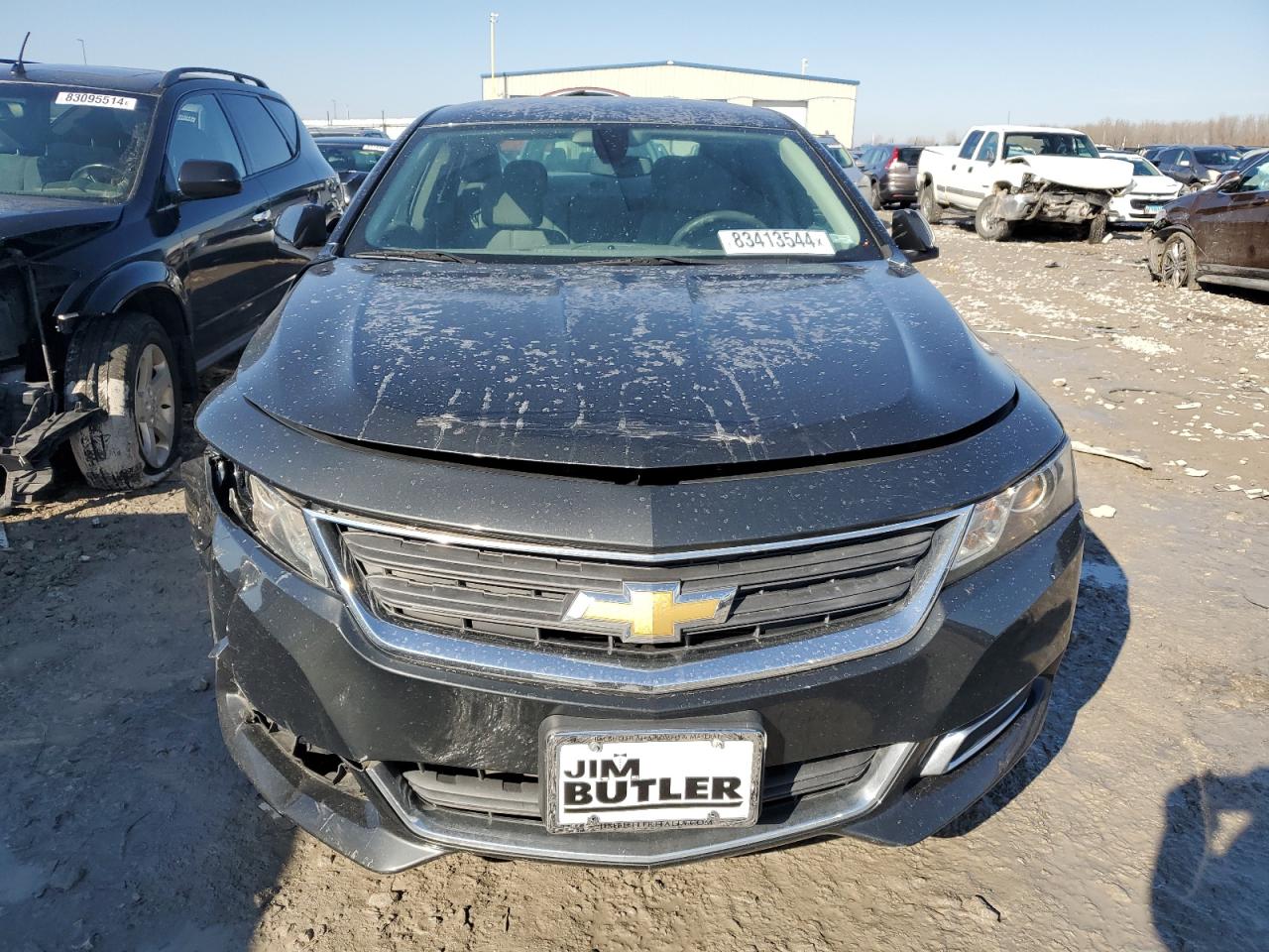 2015 Chevrolet Impala VIN 2G11X5SL9F9164178 Copart auction photo, front end / side damage thumbnail 5