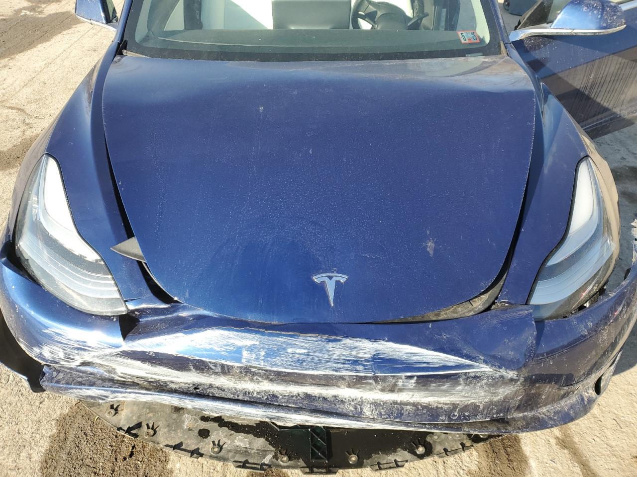 2019 Tesla Model 3 VIN 5YJ3E1EA6KF323690 Copart auction photo, front end damage thumbnail 12