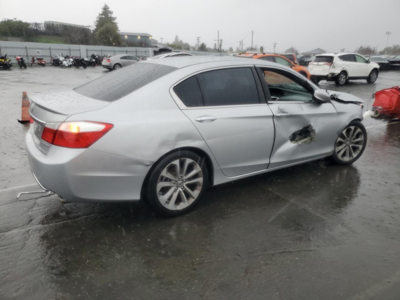 2013 Honda Accord VIN 1HGCR2F52DA078458 Copart auction photo, front end damage thumbnail 3