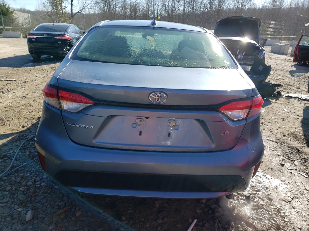 2020 Toyota Corolla VIN JTDEPRAE5LJ065876 Copart auction photo, front end / side damage thumbnail 6