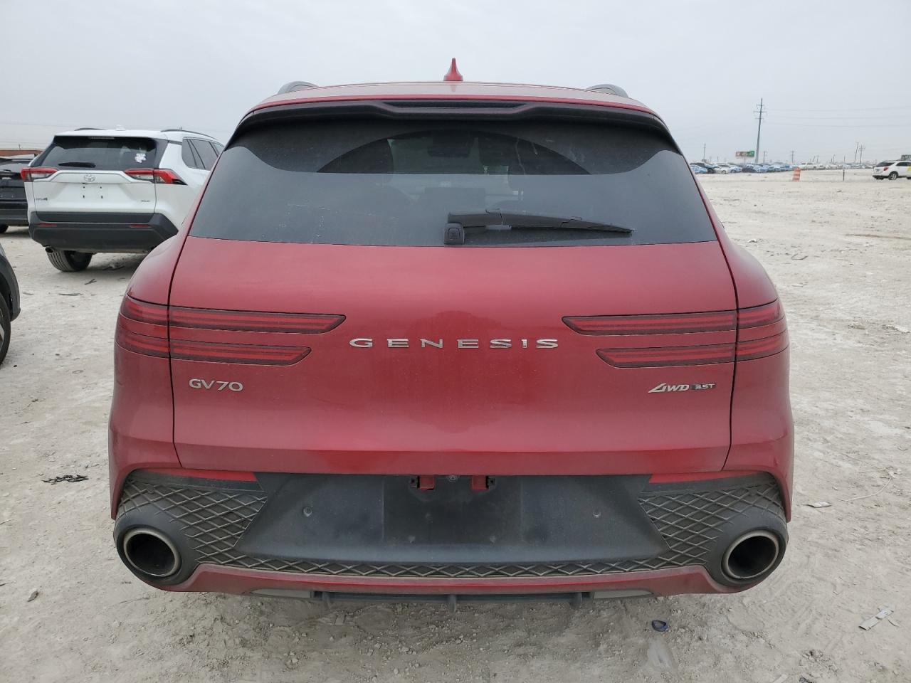 2022 Genesis Gv70 VIN KMUMCDTCXNU011073 Copart auction photo, side damage thumbnail 6