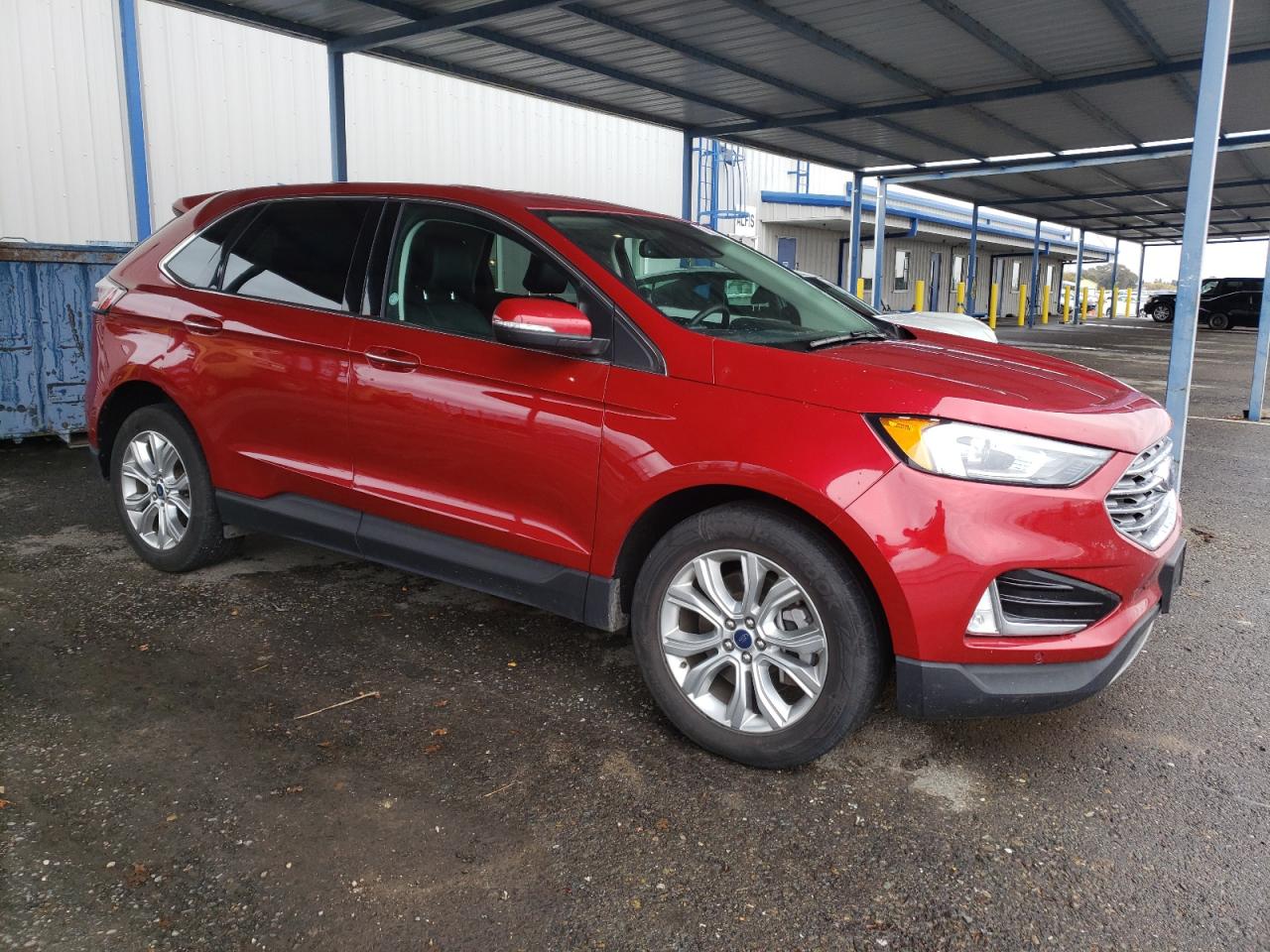 2022 Ford Edge VIN 2FMPK4K90NBA07737 Copart auction photo, minor dent/scratches damage thumbnail 4