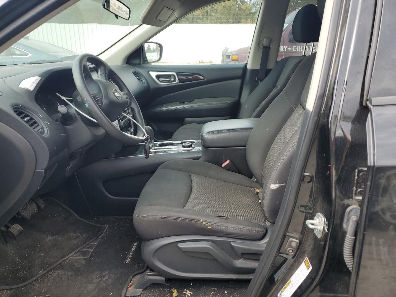 2019 Nissan Pathfinder VIN 5N1DR2MMXKC647504 Copart auction photo, side / front end damage thumbnail 7