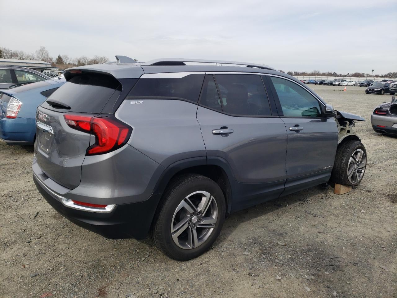 2021 GMC Terrain VIN 3GKALPEV1ML301737 Copart auction photo, front end damage thumbnail 3