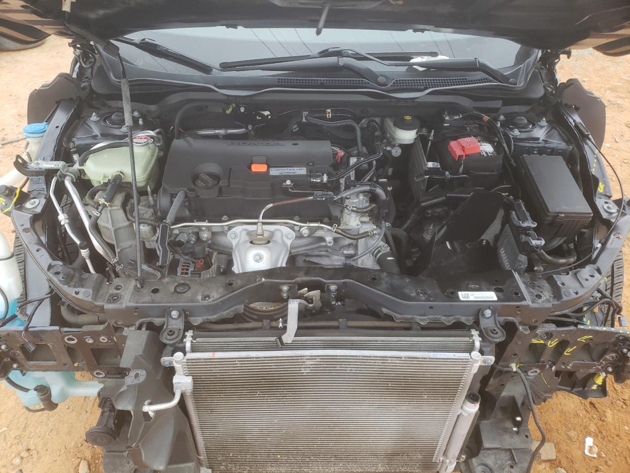 2016 Honda Civic VIN 19XFC2F50GE049619 Copart auction photo, front end damage thumbnail 12