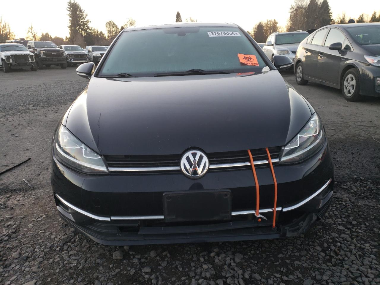 2020 Volkswagen Golf VIN 3VWW57AU4LM003617 Copart auction photo, front end damage thumbnail 5