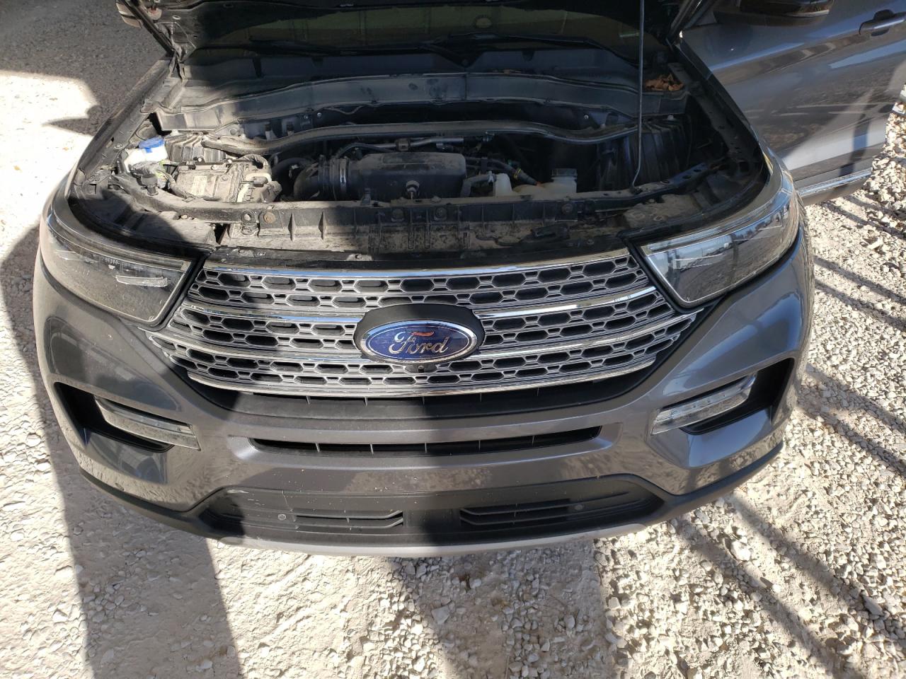 2021 Ford Explorer VIN 1FMSK8FHXMGA85128 Copart auction photo, side / undercarriage damage thumbnail 12