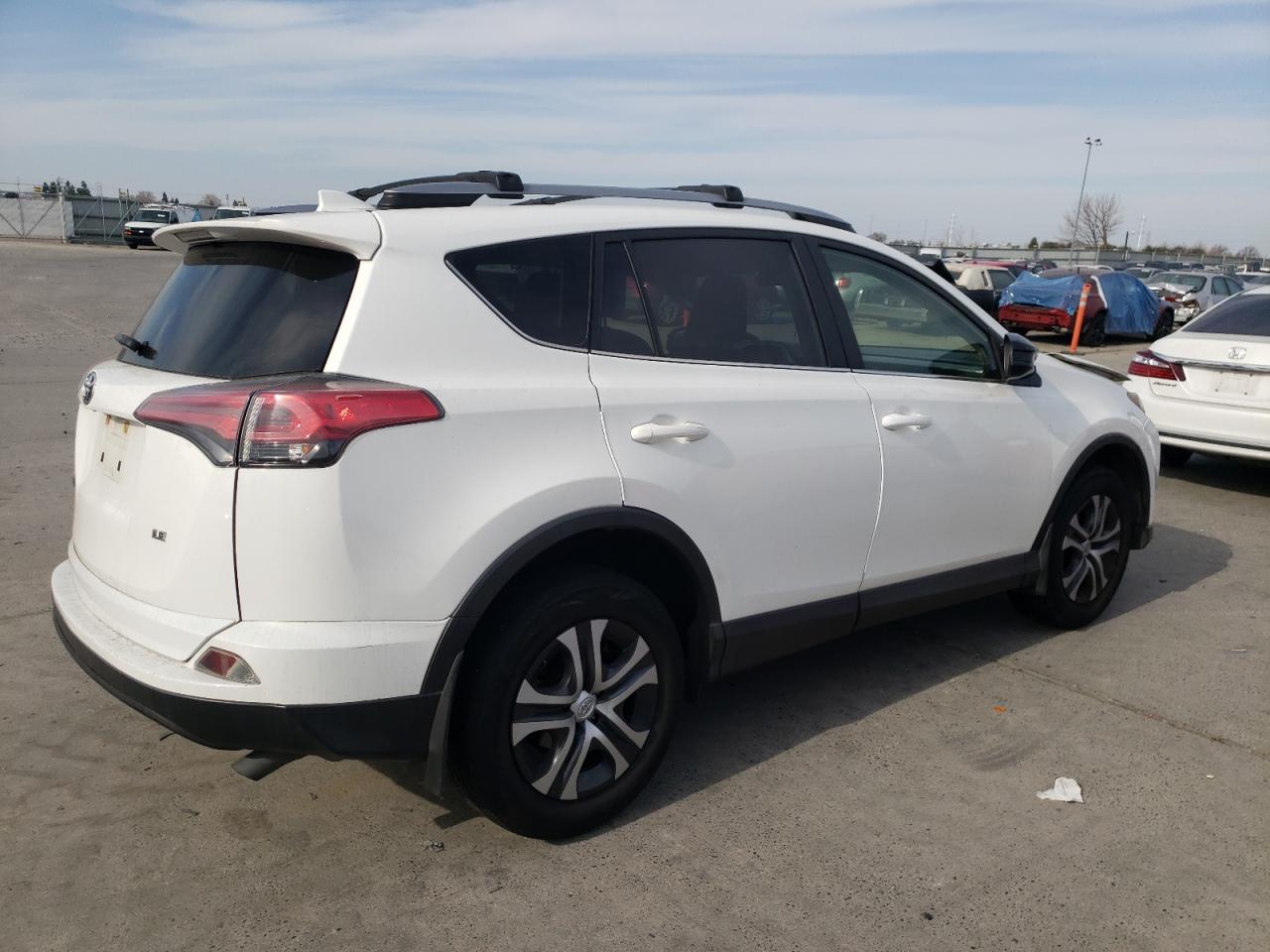 2018 Toyota RAV 4 VIN JTMZFREV4JJ737762 Copart auction photo, all over damage thumbnail 3