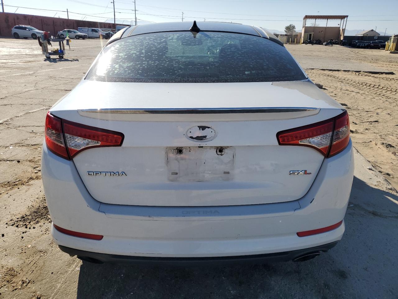 2013 KIA Optima VIN 5XXGR4A65DG243645 Copart auction photo, front end damage thumbnail 6