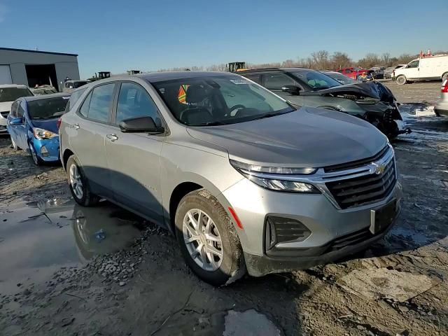 2023 Chevrolet Equinox VIN 3GNAXHEG5PL156933 Copart auction photo, front end / side damage thumbnail 11