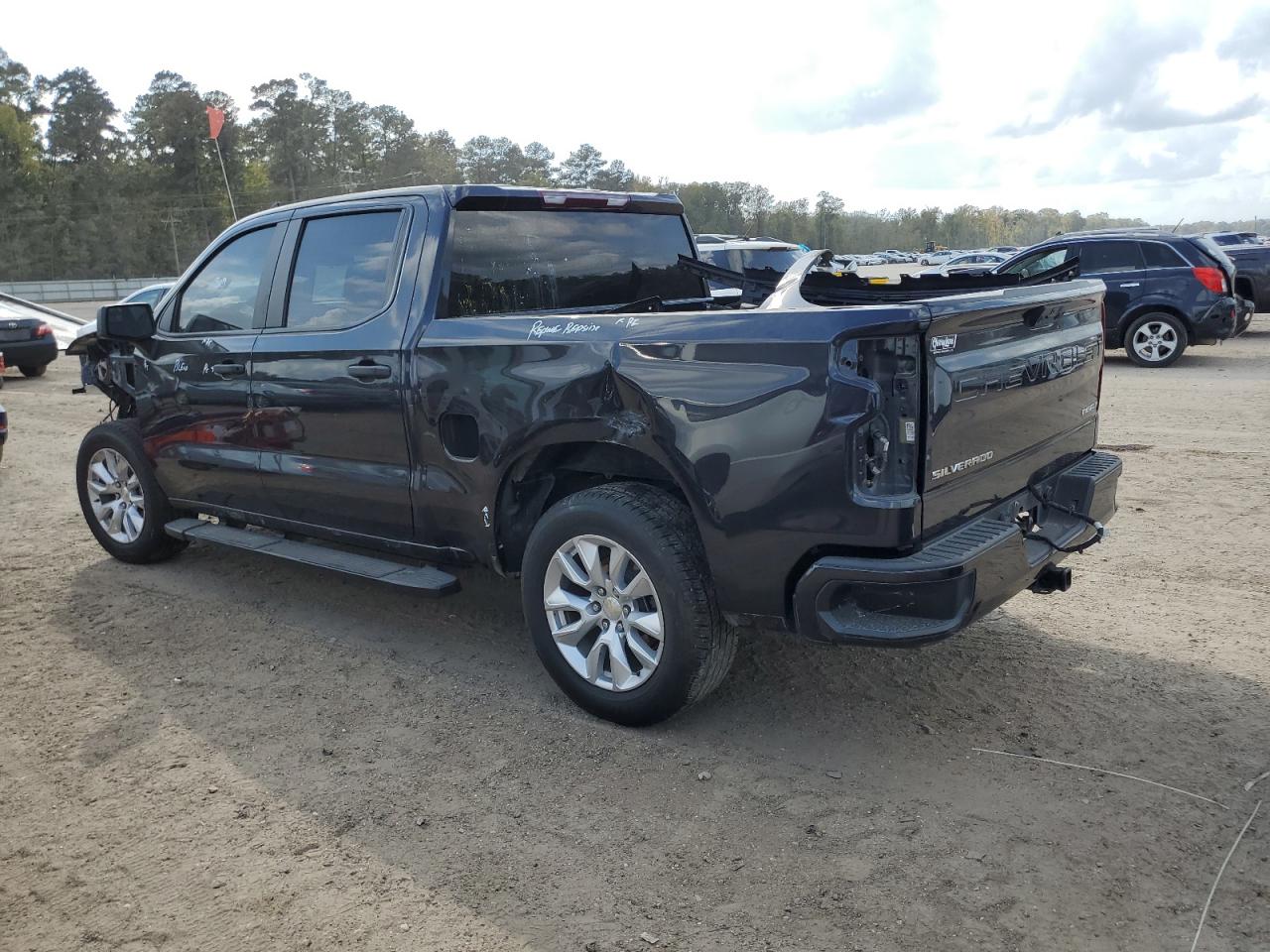 2022 Chevrolet Silverado VIN 1GCPABEK2NZ520074 Copart auction photo, front end damage thumbnail 2