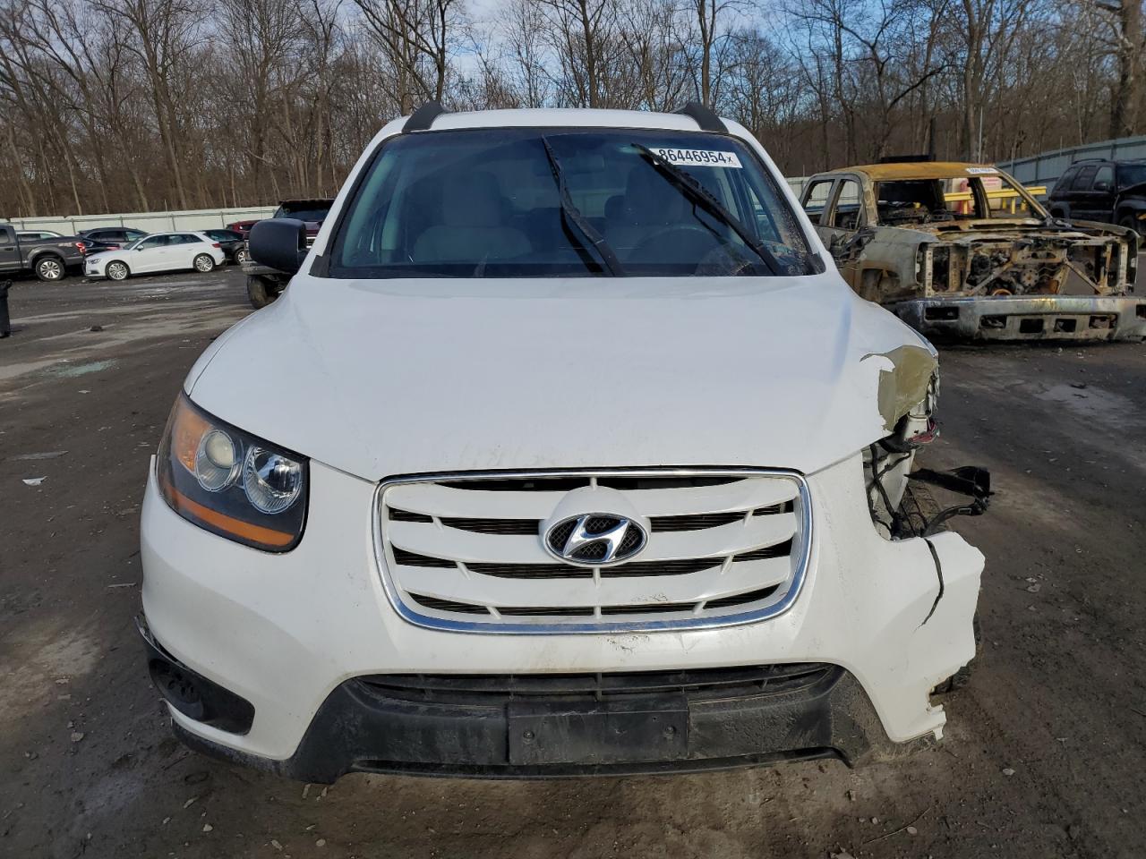 2011 Hyundai Santa Fe VIN 5XYZGDAB9BG030993 Copart auction photo, all over damage thumbnail 5