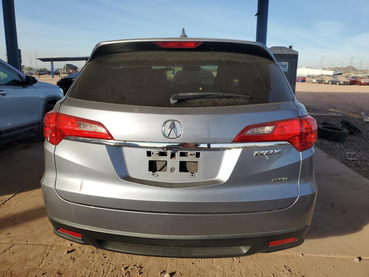 2015 Acura RDX VIN 5J8TB4H51FL023147 Copart auction photo, front end damage thumbnail 6