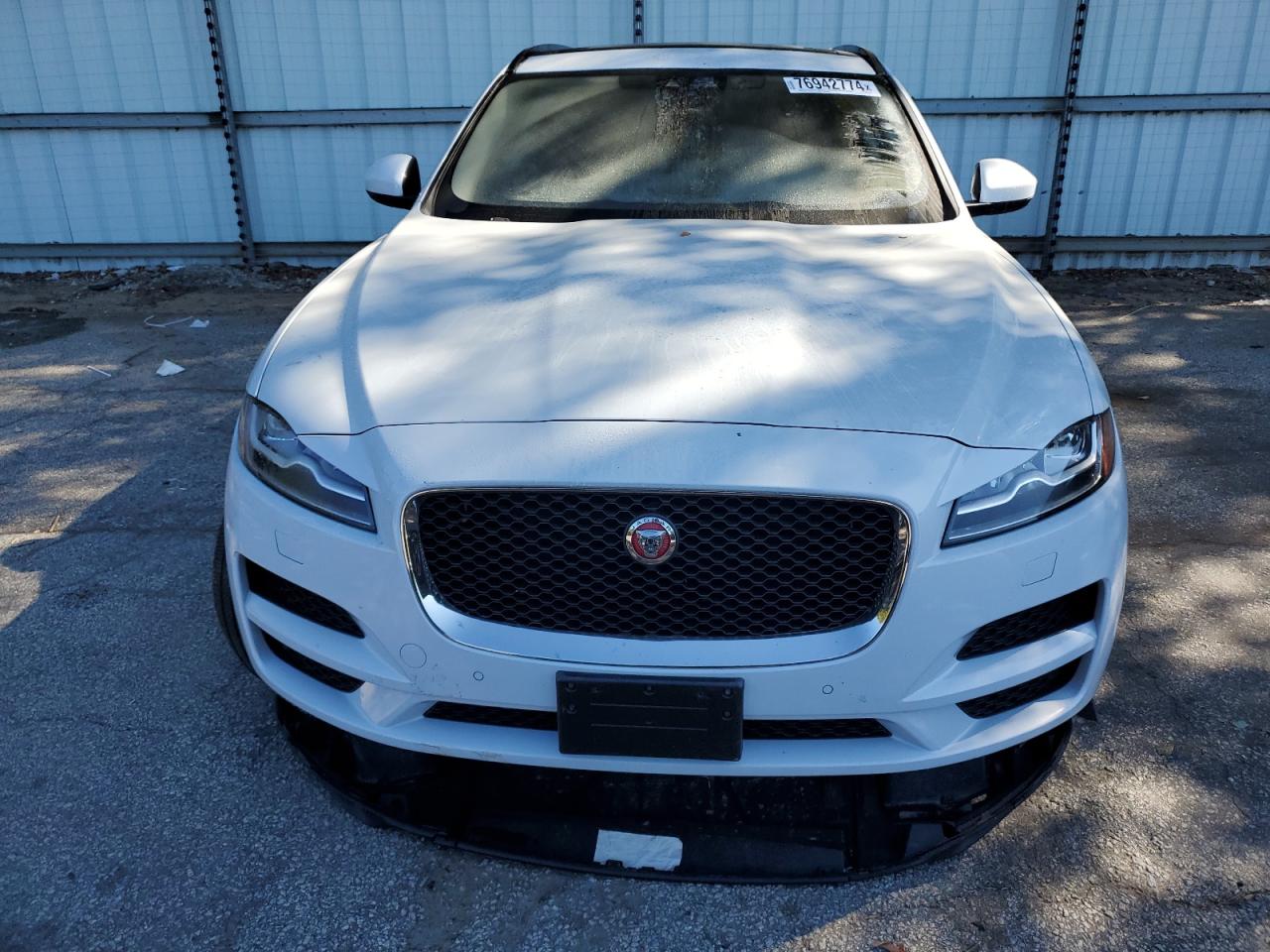 2018 Jaguar F-Pace VIN SADCK2EV7JA261102 Copart auction photo, rear end / undercarriage damage thumbnail 5