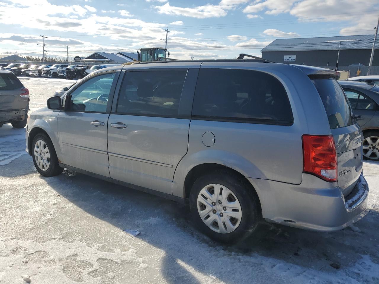 2013 Dodge Caravan VIN 2C4RDGBG9DR783751 Copart auction photo, front end / side damage thumbnail 2