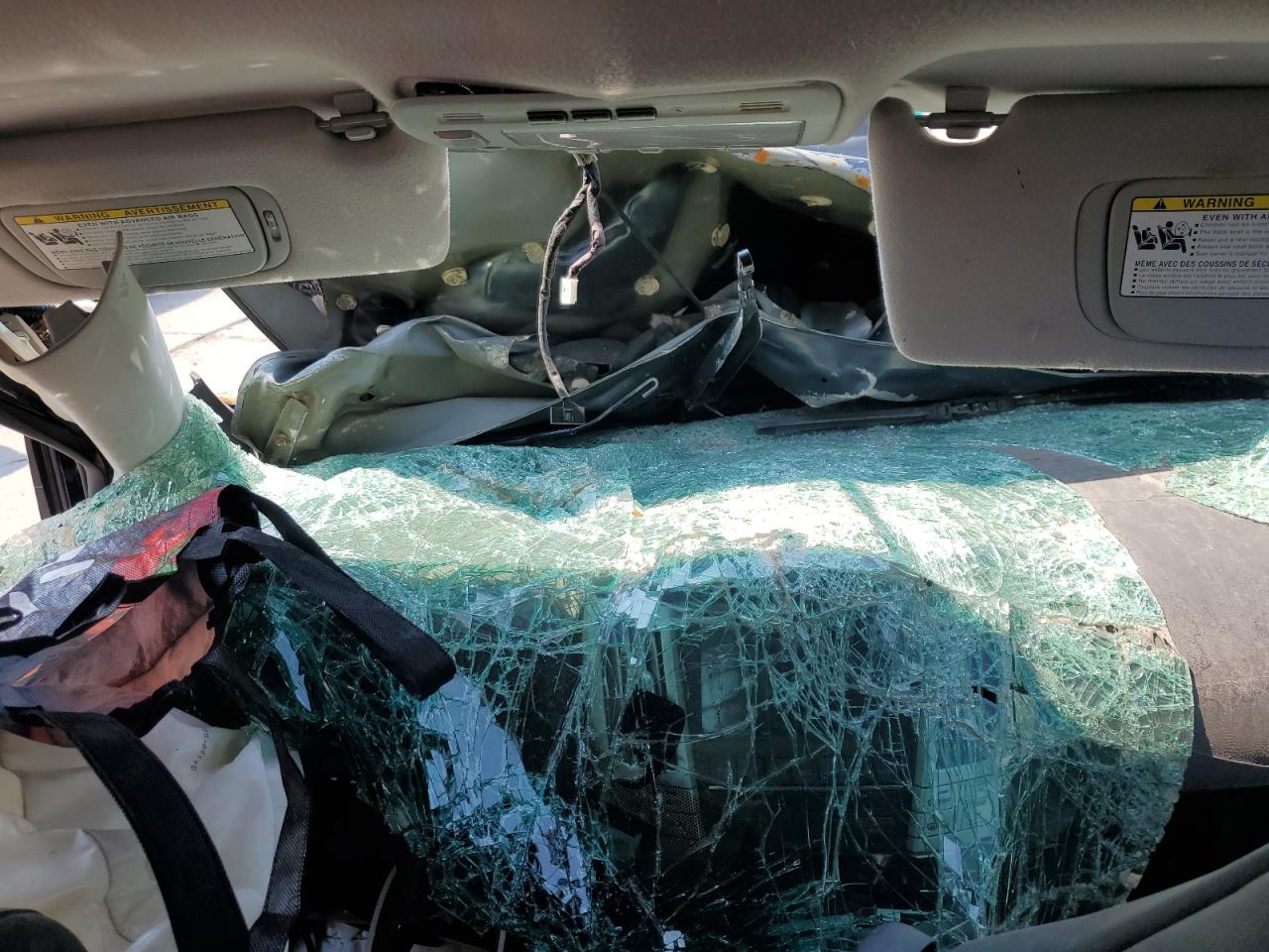 2008 Lexus RX VIN 2T2HK31U38C079421 Copart auction photo, rollover damage thumbnail 8