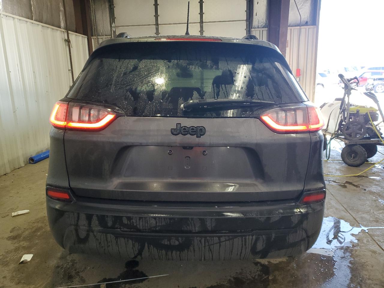 2021 Jeep Grand Cherokee VIN 1C4PJLLB2MD187590 Copart auction photo, side / front end damage thumbnail 6