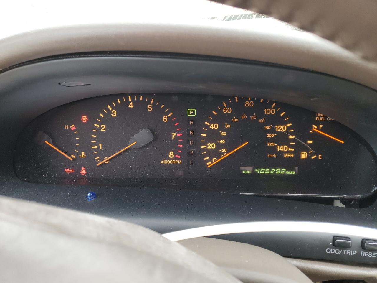 1996 Lexus ES VIN JT8BF12G2T0155207 Copart auction photo, front end / rear end damage thumbnail 9