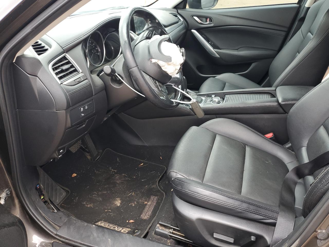 2016 Mazda 6 VIN JM1GJ1V5XG1470420 Copart auction photo, front end / mechanical damage thumbnail 7
