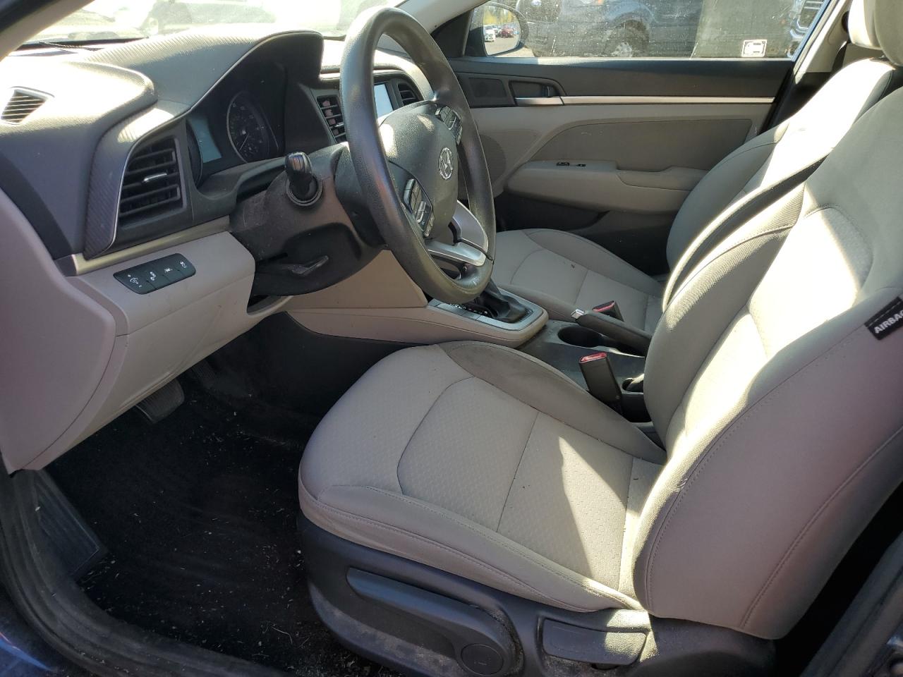 2020 Hyundai Elantra VIN 5NPD84LF8LH571809 Copart auction photo, rear end / front end damage thumbnail 7