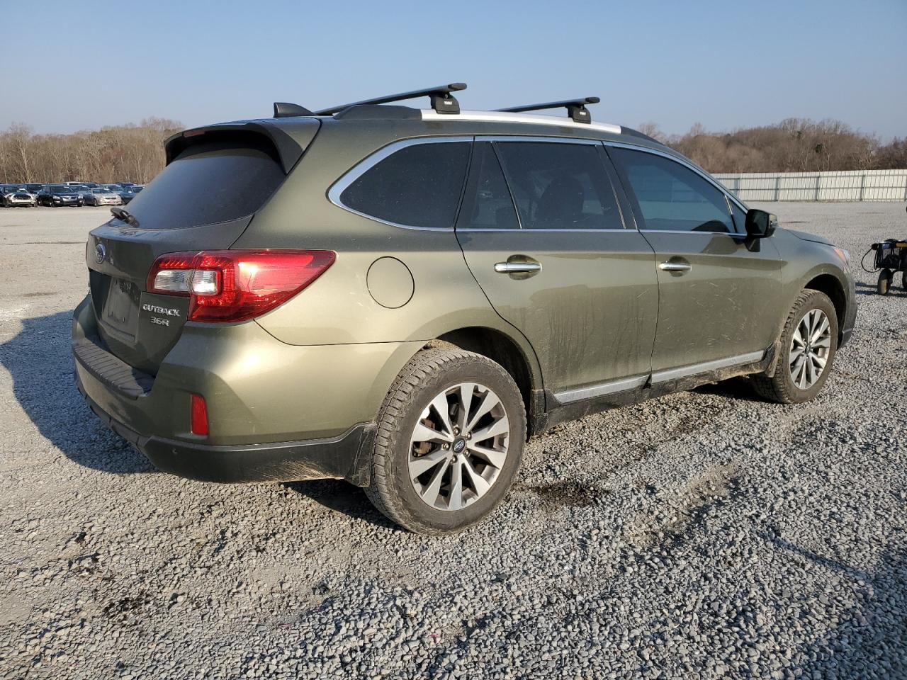 2017 Subaru Outback VIN 4S4BSETC9H3312491 Copart auction photo, side / front end damage thumbnail 3