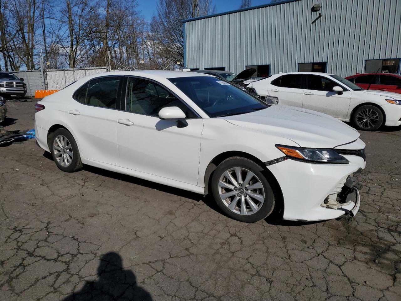 2018 Toyota Camry VIN JTNB11HK1J3011344 Copart auction photo, front end damage thumbnail 4