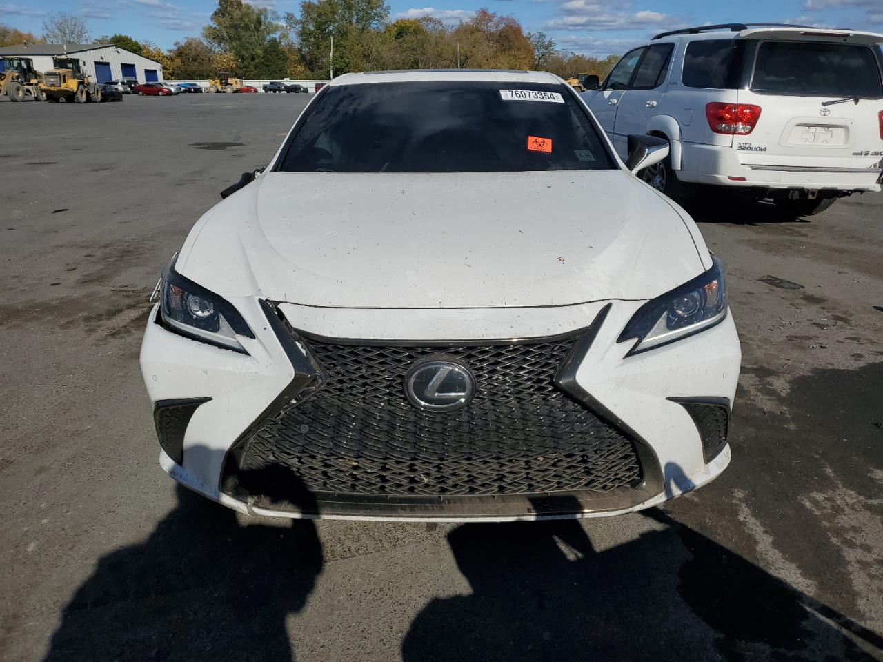 2020 Lexus ES VIN 58AGZ1B17LU078048 Copart auction photo, side / rear end damage thumbnail 5