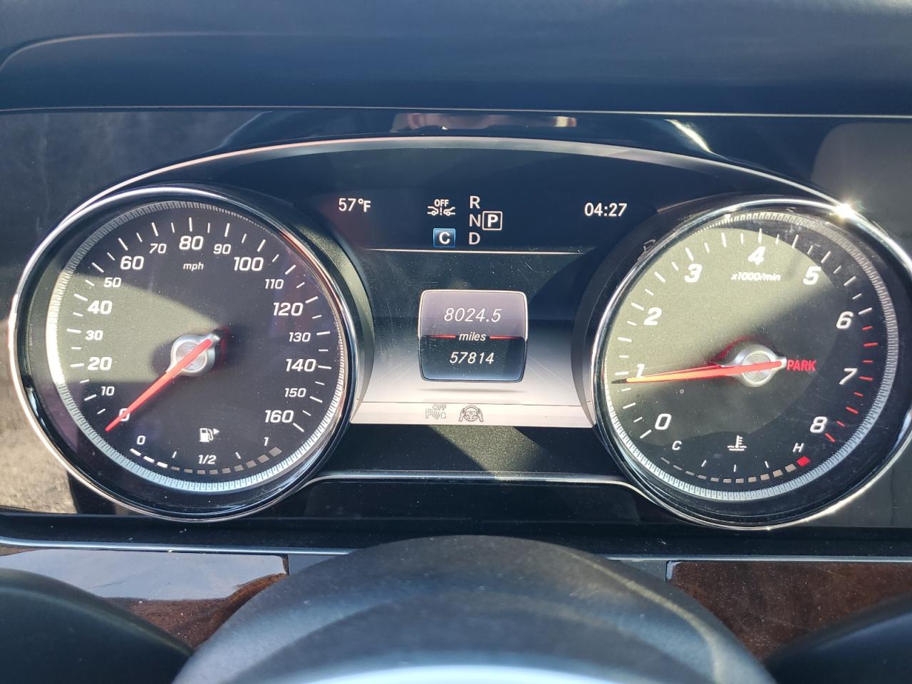 2019 Mercedes-Benz E-klasse VIN WDDZF4KB8KA594741 Copart auction photo, front end / minor dent/scratches damage thumbnail 9