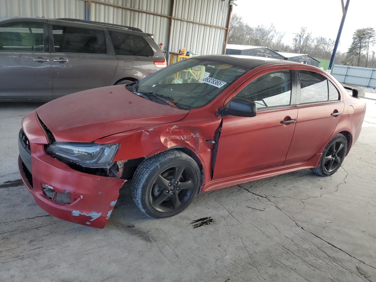 2008 Mitsubishi Lancer VIN JA3AU86U58U039915