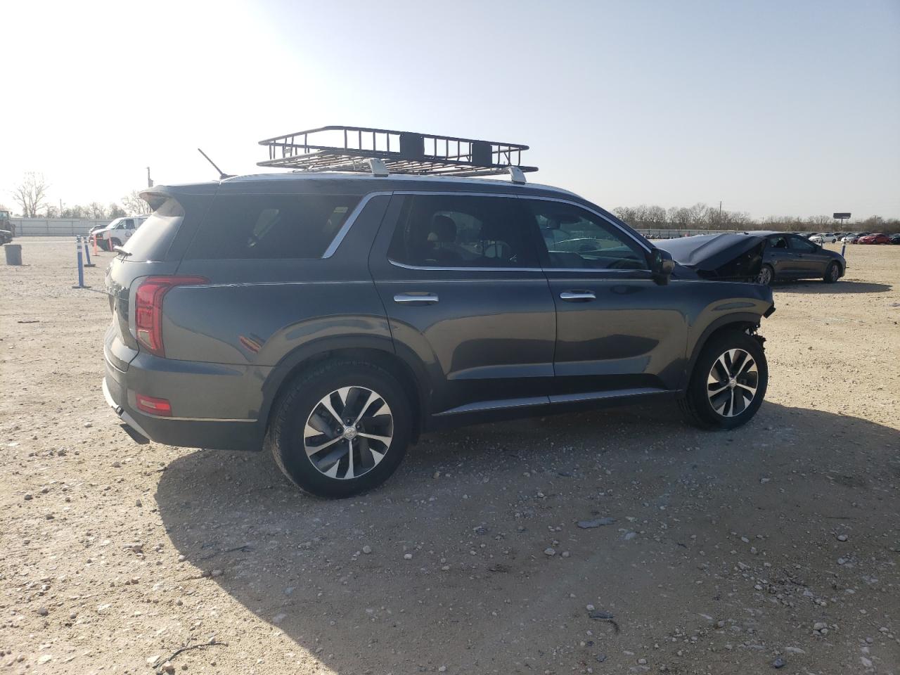 2020 Hyundai Palisade VIN KM8R24HE2LU104670 Copart auction photo, front end damage thumbnail 3