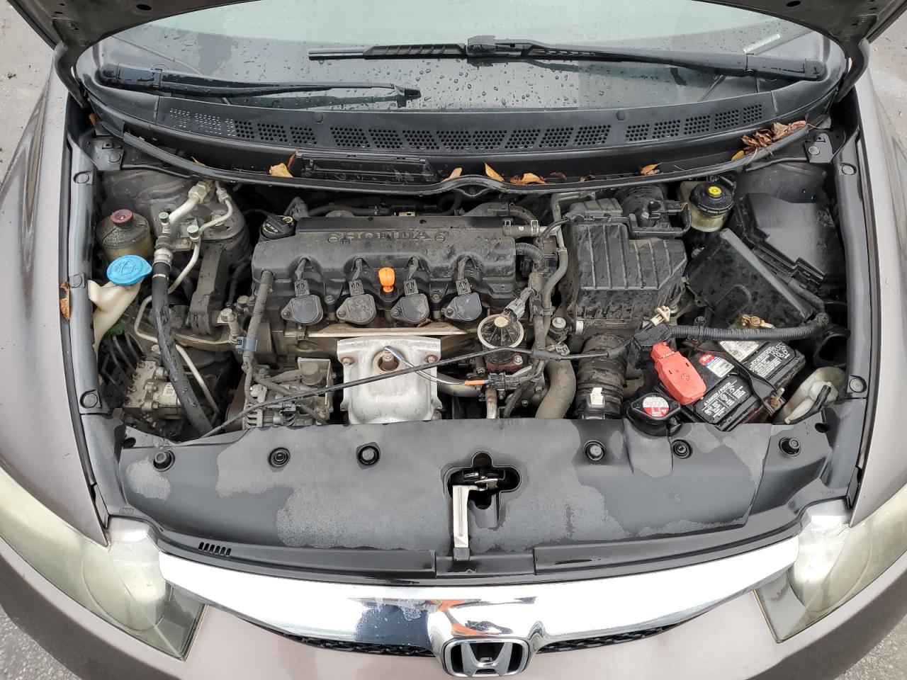 2010 Honda Civic VIN 2HGFA1F53AH563266 Copart auction photo, side damage thumbnail 11