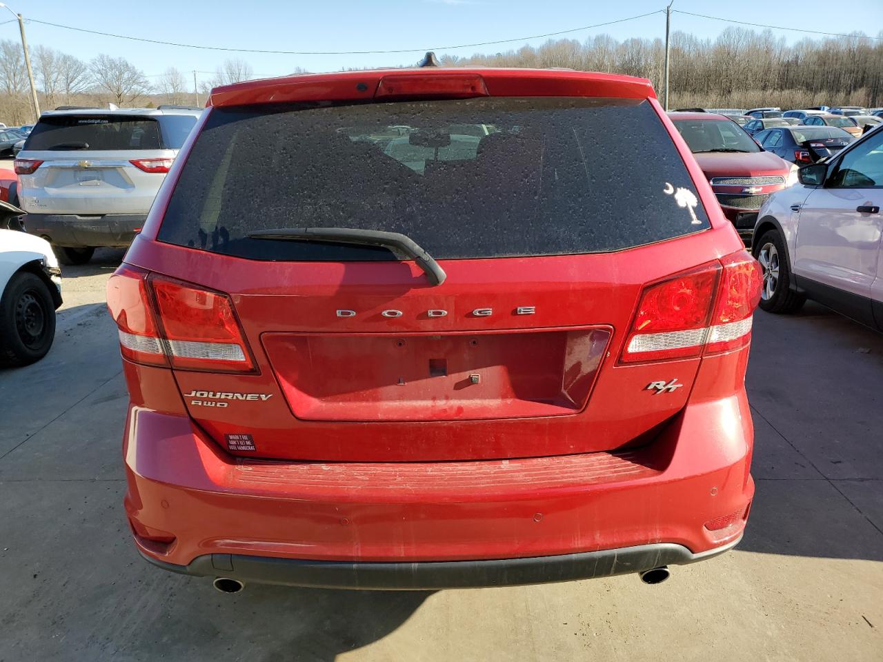 2016 Dodge Journey VIN 3C4PDDEG1GT136005 Copart auction photo, front end damage thumbnail 6