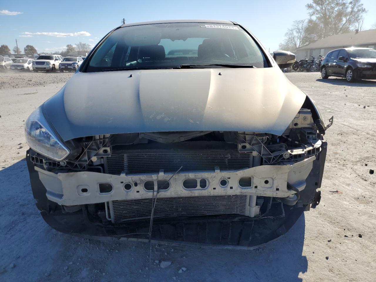 2016 Ford Focus VIN 1FADP3F24GL232638 Copart auction photo, front end / rear end damage thumbnail 5