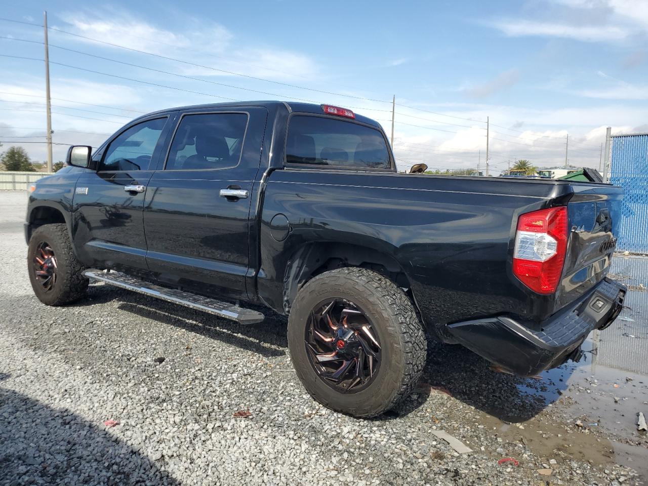 2019 Toyota Tundra VIN 5TFAY5F18KX823201 Copart auction photo, rear end damage thumbnail 2