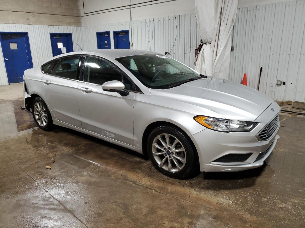 2017 Ford Fusion VIN 3FA6P0H71HR158792 Copart auction photo, rear end / side damage thumbnail 4